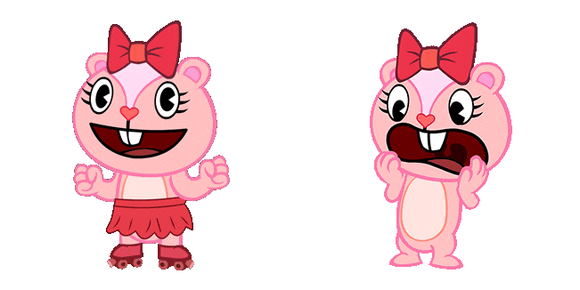 Happy Tree Friends Giggles Animated Cursor