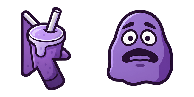McDonalds Grimace Arrow Cursor