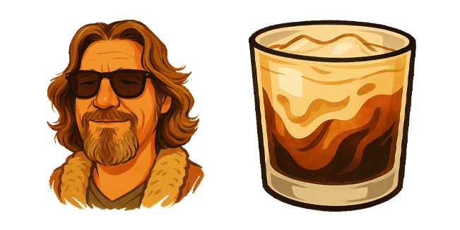 The Big Lebowski The Dude & Coctail Cursor
