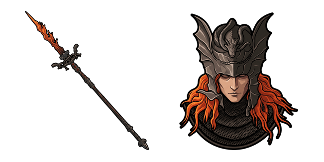 Elden Ring Messmer the Impaler & Spear Cursor