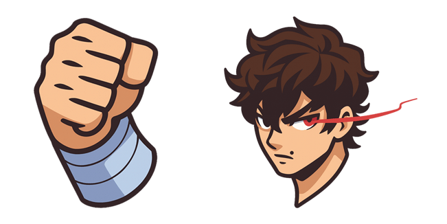 Baki Hanma & Fist Cursor