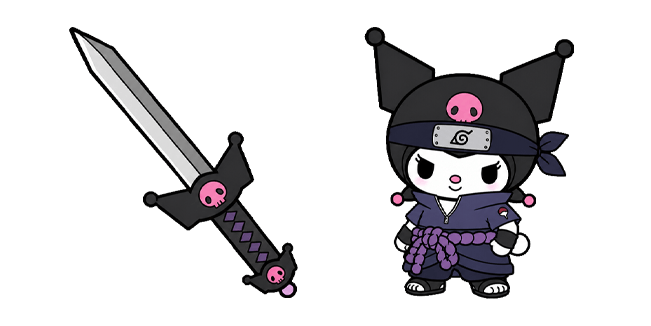 Sanrio Kuromi x Sasuke Uchiha Cursor