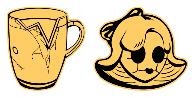 Bendy and the Ink Machine Betty & Cup Cursor