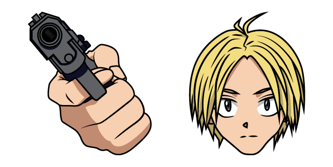 Sakamoto Days Shin Asakura & Gun Cursor