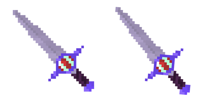 Adventure Time Night Sword Pixel Cursor