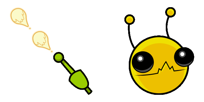 Castle Crashers Alien Animated Cursor