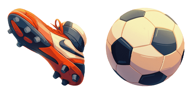 Soccer Boot & Ball Cursor