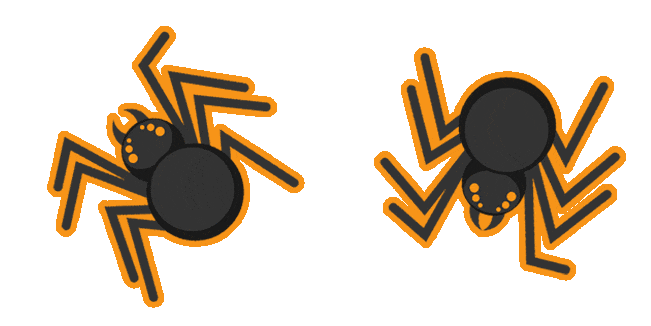 Halloween Moving Spider Animated Cursor