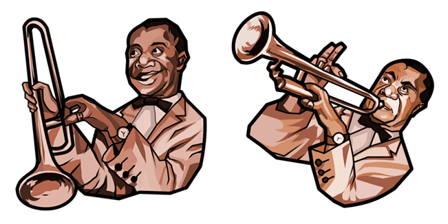 Louis Armstrong Cursor