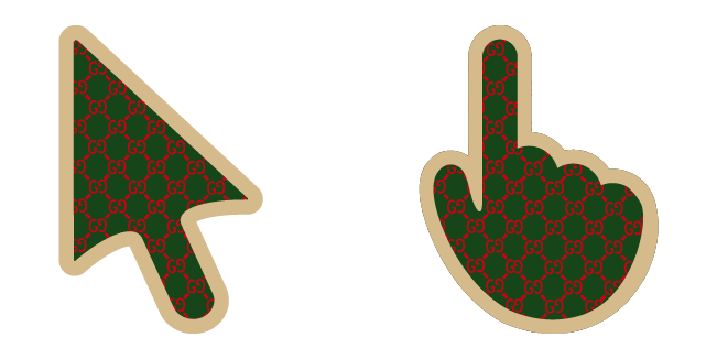 Gucci Pattern Cursor