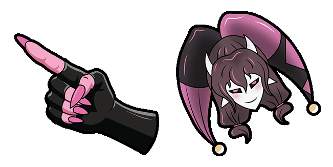 The Freak Circus Columbina Animated Cursor