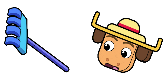Unikitty Craig & Rake Animated Cursor