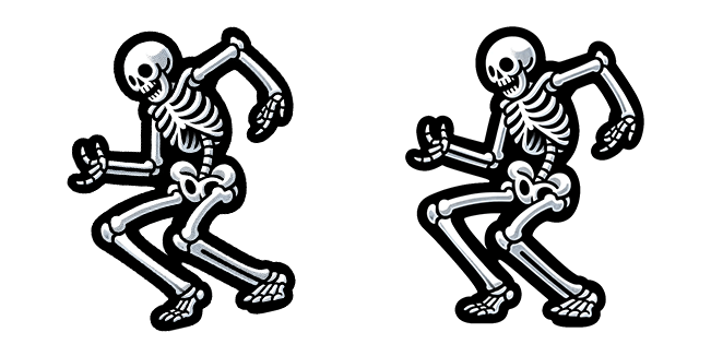 Halloween Skeleton Cursor