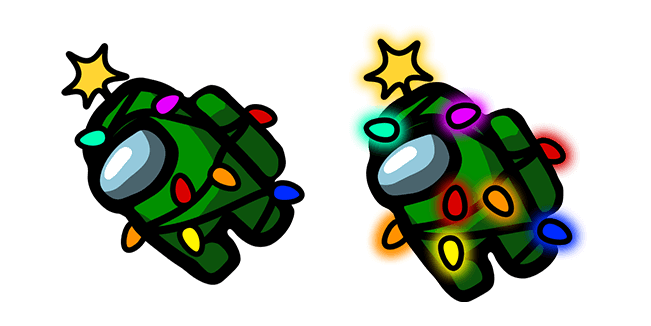 Among Us Christmas Tree Skin Cursor