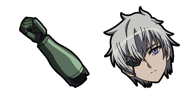 Akame Ga Kill! Najenda & Mechanical Arm Animated Cursor