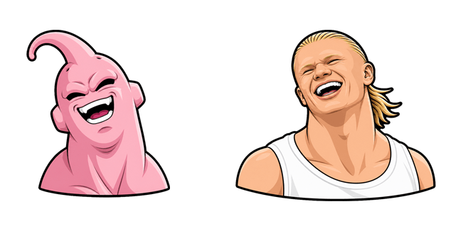 Erling Haaland Majin Buu Meme Cursor