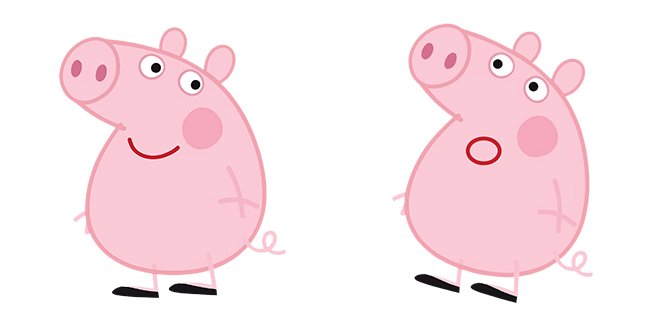 Fat Peppa Pig Meme Cursor