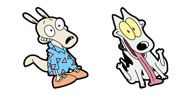 Rocko's Modern Life Rocko & Spunky Animated Cursor