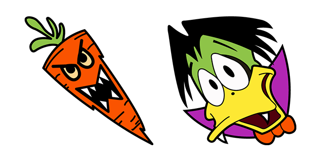 Count Duckula & Angry Carrot Cursor