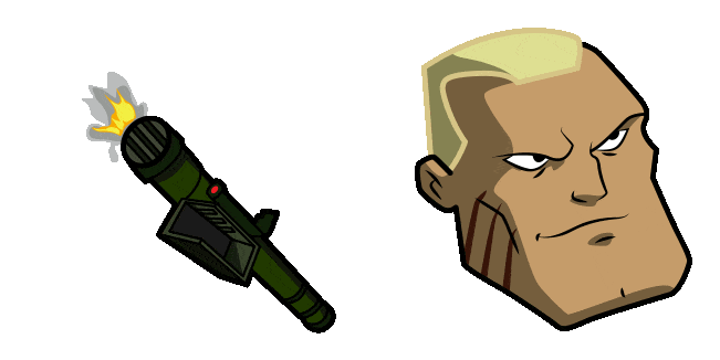 TMNT Hun & Bazooka Animated Cursor