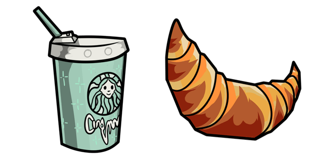 Coffee & Croissant Cursor
