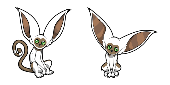 Avatar The Last Airbender Momo Cursor
