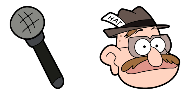 Gravity Falls Toby Determined & Mic Cursor