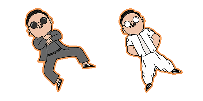 Psy Gangnam Style Animated Cursor
