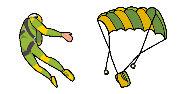 Skydiving Animated Cursor