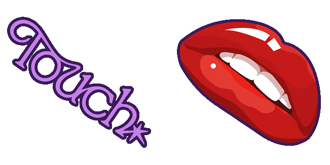 Katseye Touch & Glossy Lips Animated Cursor