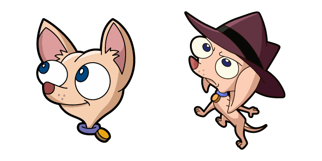 Phineas and Ferb Pinky the Chihuahua Cursor
