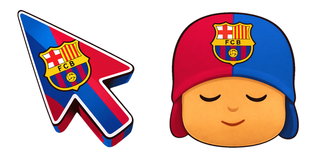 Pocoyo x FC Barcelona Cursor