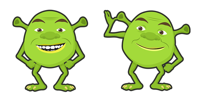 Shrek Wazowski Meme Cursor