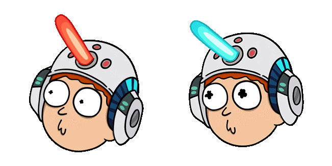Rick and Morty Mind Blowers Animated Cursor