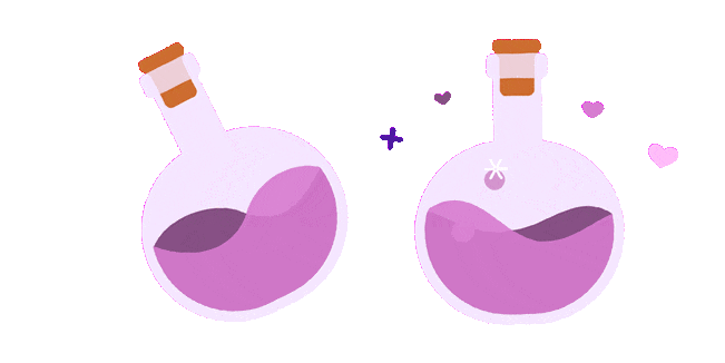 Love Potion Animated Cursor
