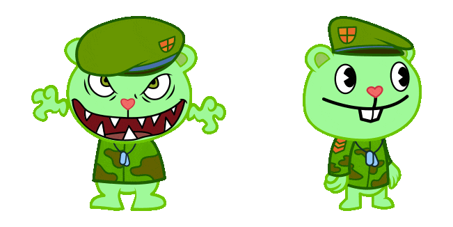 Happy Tree Friends Flippy Animated Cursor