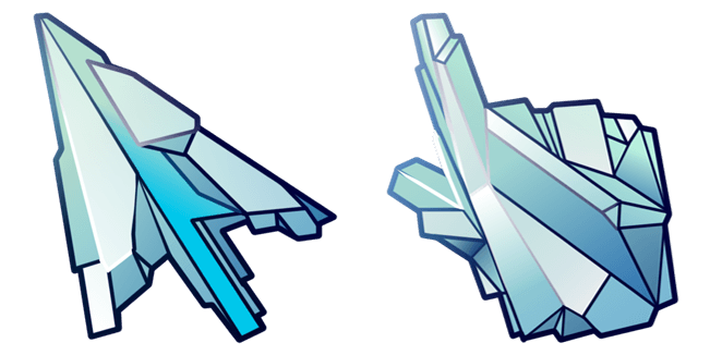 Blue Crystal Cursor
