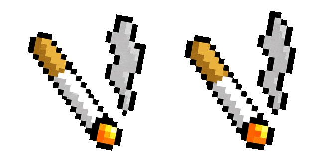 Cigarette Pixel Animated Cursor