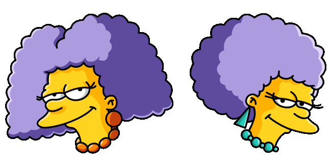 The Simpsons Patty & Selma Bouvier Animated Cursor
