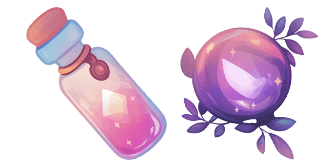 Magic Flask & Crystal Ball Cursor