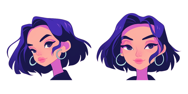 Stylish Baddie Girl Cursor