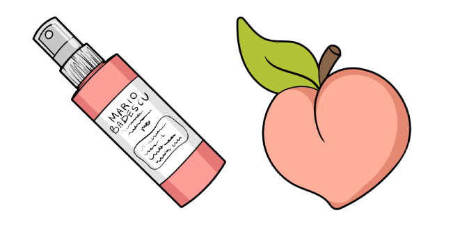 VSCO Girl Facial Spray & Peach Cursor