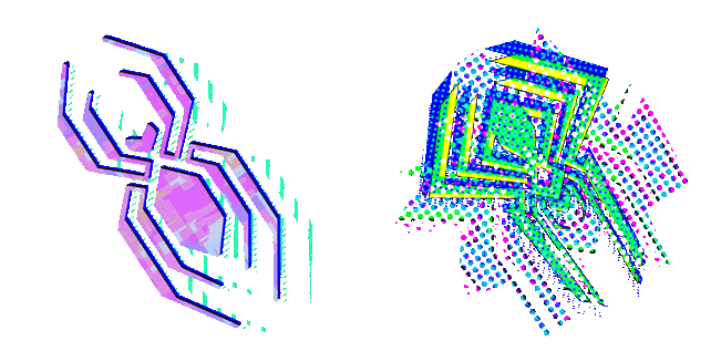 Spider-Man Neon Logo Animated Cursor