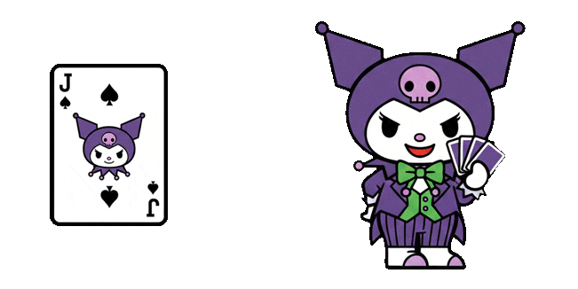 Kuromi Joker Animated Cursor