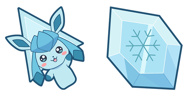Pokemon Glaceon & Ice Stone Cursor