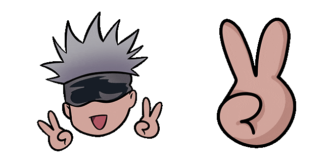 Jujutsu Kaisen Chibi Satoru Gojo Animated Cursor