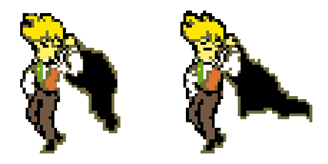 Deltarune Flower Man Animated Cursor