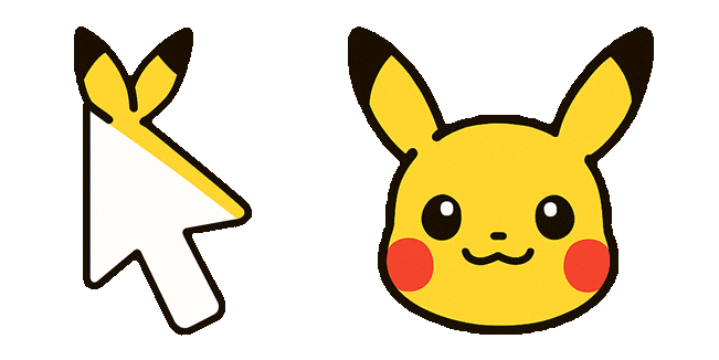 Pokemon Pikachu & Arrow Animated Cursor