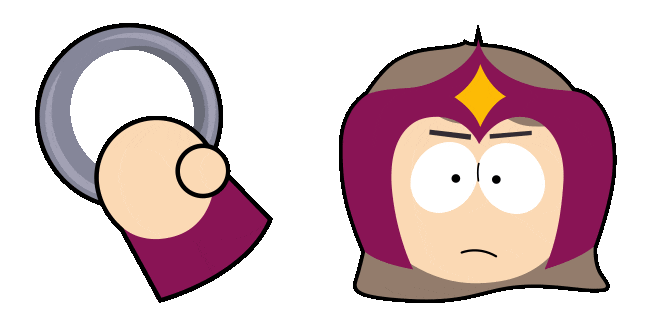 South Park Warrior Heidi Animated Cursor
