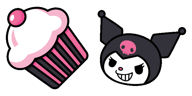 Sanrio Kuromi & Cupcake Animated Cursor
